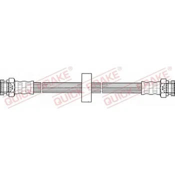 Brzdový systém Brzdová hadice Quick Brake 22.108 QB