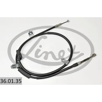 Lanko parkovací brzdy Tažné lanko, parkovací brzda LINEX 36.01.35