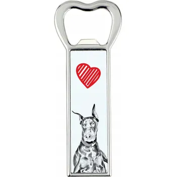 Otvírák Otvírák na láhve s motivem dobrmana a fotografií na přání