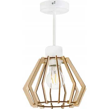 Závěsné svítidlo LED-ONE Dřevo BRYLANT 1-bodové světlo E27