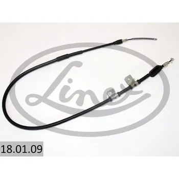 Lanko parkovací brzdy Tažné lanko, parkovací brzda LINEX 18.01.09