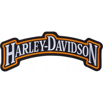 Nášivka VAR nášivka HARLEY DAVIDSON 30 x 11 cm VELKÁ HD