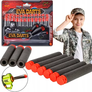 Dětská zbraň Pěnové náboje do dětské hračkářské pistole, 36 ks