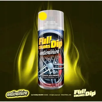 Autolak FULLDIP Barva na brzdové třmeny ŽLUTÁ (ŽLUTÁ = Žlutá)