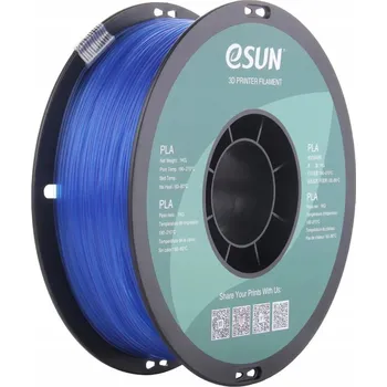 3D tisk ESun PLA Filament Skleněný Světle Modrý 1.75mm