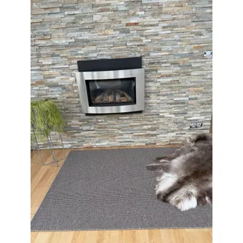 Koberec Kusový koberec Nature NEW hnědý - Kruh 120 cm průměr