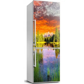 Fototapeta Fototapeta na ledničku - Jezero v lese