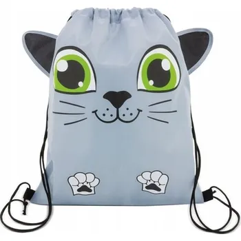 Dětský batoh Vak na hračky pro děti - motiv kočka