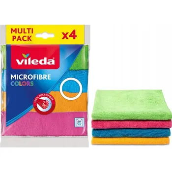 Utěrka Vileda COLORS Univerzální Hadřík z mikrovlákna x 4