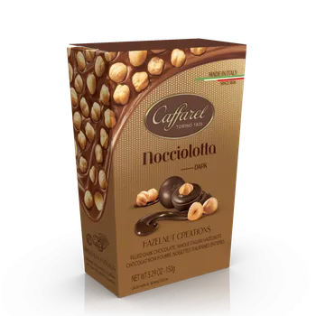 Čokoláda Caffarel (Itálie) Lískooříšková kreace Nocciolotta hořká 150g