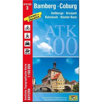 Bamberg-Coburg 1:100 000