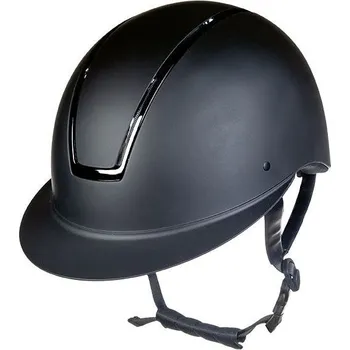 Jezdecká přilba HKM Helma jezdecká Lady Shield HKM, black/shiny black Obvod hlavy: 55-57 cm
