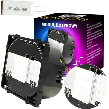 vypínač Dotykový schodišťový vypínač BarON černý