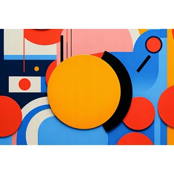 Plakát Plakát Kaleidoskop Emocí bez rámu 91,5 x 61 cm