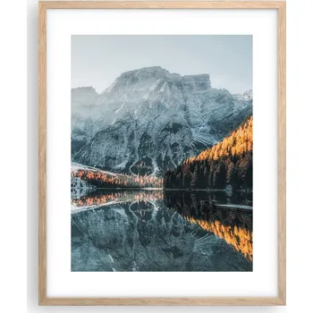 Obraz Obraz plakát na zeď v rámu světlý dub 40x50 krajina plakáty do obývacího pokoje