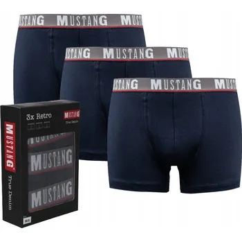 Spodní Prádlo Boxerky Mustang modré, velikost XXL