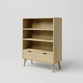 regál Dřevěný regál DT-Scandia 7 96,5x125,5x40 cm