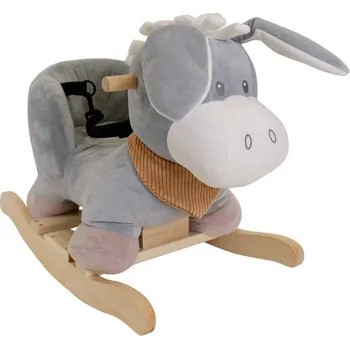 Houpací kůň Nattou Houapčka oslík Lapidou šedý