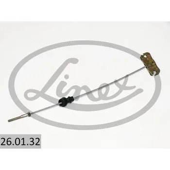 Lanko parkovací brzdy Tažné lanko, parkovací brzda LINEX 26.01.32