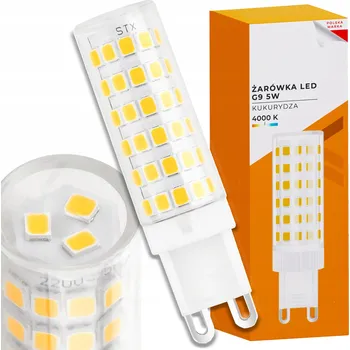 Žárovka LED ŽÁROVKA 4000K SMD 2835 5W G9 NEUTRÁLNÍ DEKORATIVNÍ ÚSPORNÁ