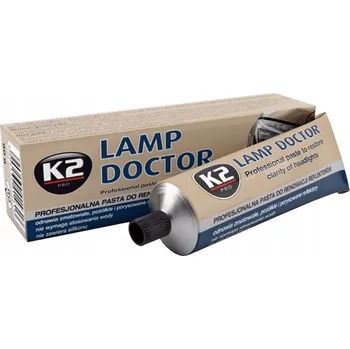 K2 Lamp Doctor pasta pro renovaci regenerace leštění světlometů