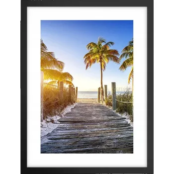 Obraz Obraz plakát v černém rámu do obýváku 30x40 krajina plakáty na zeď