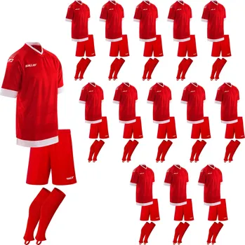 saller TURIN - set 14 kompletů BARVA: 160 červená-bílá, Velikost: L/XL