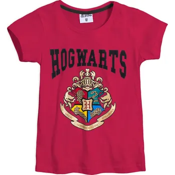 Dívčí tričko Dívčí tričko HARRY POTTER BRADAVICE vínové Velikost: 164