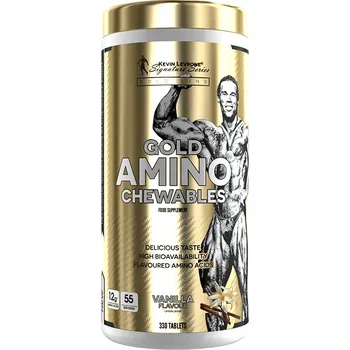Aminokyselina Kevin Levrone Gold Amino Chewable 330 tbl vanilla