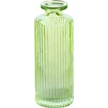 CHAKS Vázička skleněná Heloise zelená 5,5 x 13,5 cm
