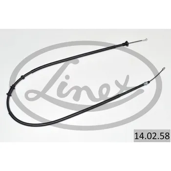 Lanko parkovací brzdy Tažné lanko, parkovací brzda LINEX 14.02.58