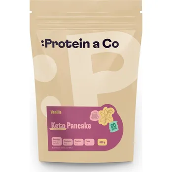 Fitness strava Protein a Co Protein&Co. Keto proteinové palačinky 600 g Příchuť: vanilka