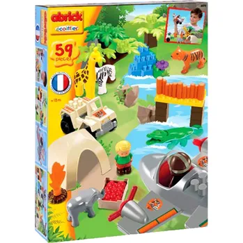 ostatní stavebnice KLOCKI DUŻE KREATIVNÍ STAVEBNICE 18m+ SAFARI - ABRICK