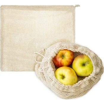 Nákupní taška Allbag béžová bavlna