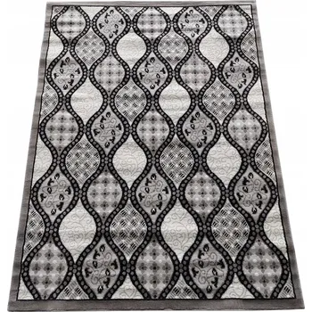 Koberec Koberec orientální - šedý černý 133x190