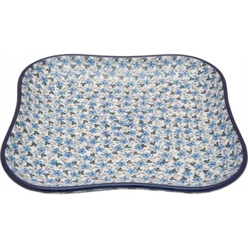 Mísa čtvercová 24 cm Keramika Bolesławiec