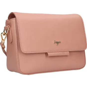 Lagen dámská kožená kabelka pudrová BLC-23/2179 PEACH