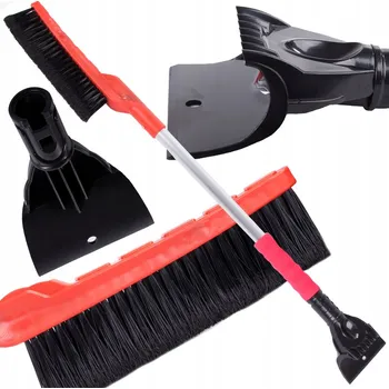 Autoškrabka Škrabka na okna 2v1 smeták na sníh z auta škrabka smeták 83 cm