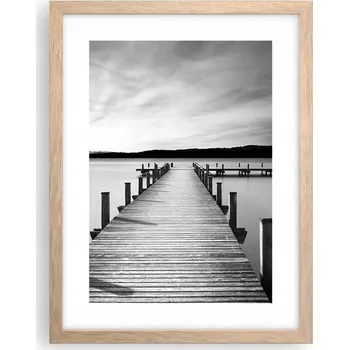 Obraz Obraz plakát v rámu světlý dub do obýváku 30x40 krajina plakáty na zeď