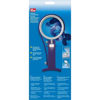 Galanterie PRYM Univerzální lupa s LED osvětlením