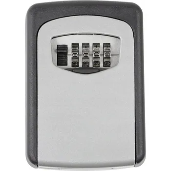 Trezor TREZOR NA KLÍČE SE 4MÍSTNÝM ČÍSELNÝM KÓDEM|SCHRÁNKA NA KLÍČE|ŠEDÁ
