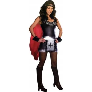 Karnevalový kostým KOSTÝM PANÍ GLADIÁTORKA BOJOVNICE L