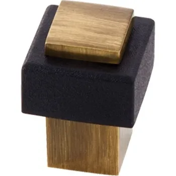 dveřní zarážka Dveřní zarážka hranatá bronz OKP Bronz