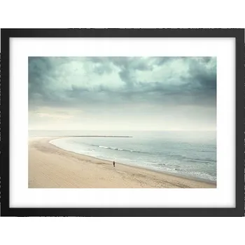 Obraz Obraz plakát v černém rámu do obýváku 40x30 moře foto plakáty na zeď