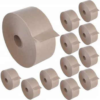 Lepicí páska Balicí páska GreenBlue hnědá šířka 70 mm délka 150 m 12 ks