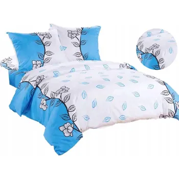 Povlečení POVLEČENÍ Z HRUBÉ BAVLNY z Polska 200x220 + 2x 70x80 SE ZIPEM - POLSKÝ VÝROBEK