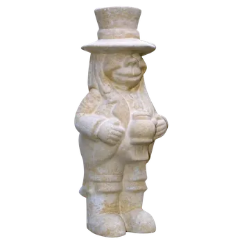 Zahradní dekorace Umělý pískovec Zahradní dekorace Vodník 10kg 44cm Pískovcový odstín