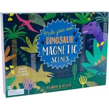 magnetka pro dítě Magnetická skládačka s dinosaury