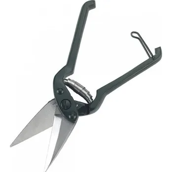 Chov hospodářského zvířete Nůžky na paznehty bez ozubení zelené nebo černé - 26 cm - kozy, ovce