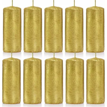 Svíčka Tradiční parafínová svíčka bez vůně Drobo 10 ks